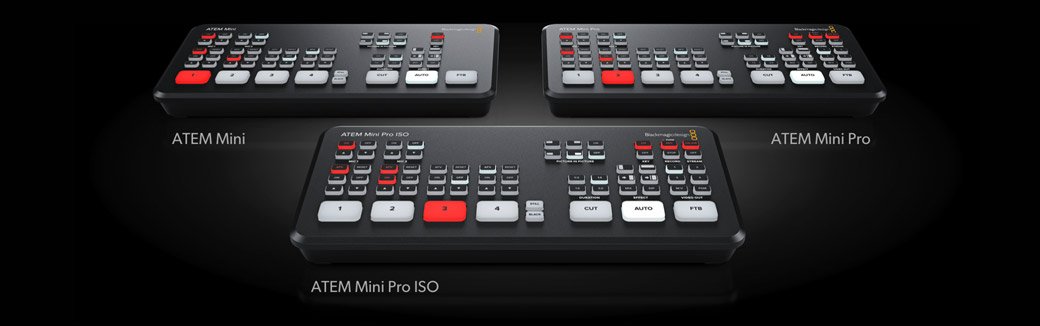 Blackmagic Design Atem Mini Pro ISO Görüntü Mikseri